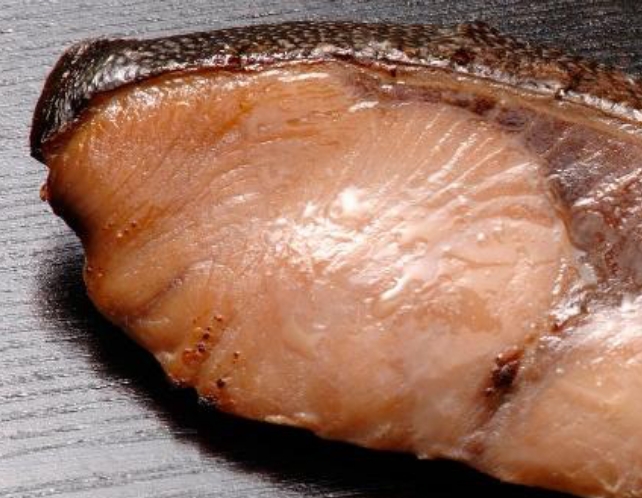 天然鰤ひしほ漬とごはん