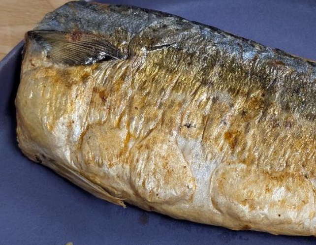 さば塩焼きとごはん