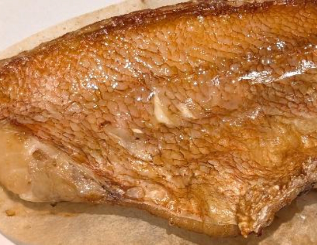 赤魚いしる干とごはん