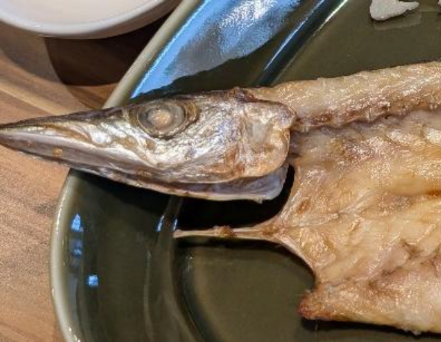 かますいしる干とごはん